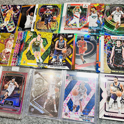 超低1/1带编10编金正版NBA球星卡