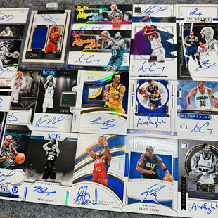 高端卡签库里公牛绿军国宝诺尔IMM签字正版NBA球星卡Panini帕尼尼