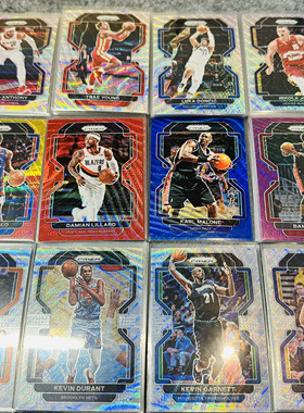波纹折射合集21-22prizm名宿巨星 正版NBA球星卡帕尼尼Panini收藏