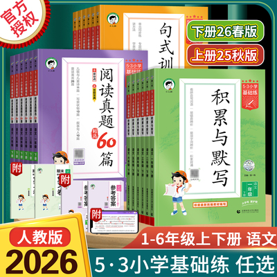 53小学基础练语文积累与默写