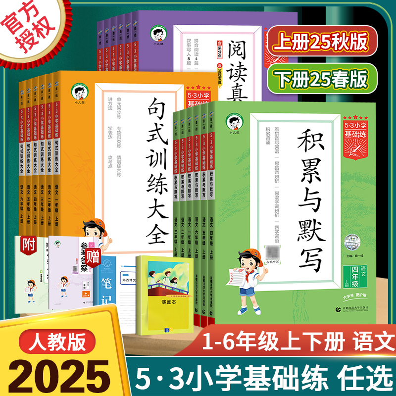 53小学基础练语文积累与默写
