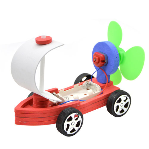 电动风帆船水陆两栖风帆车船模型