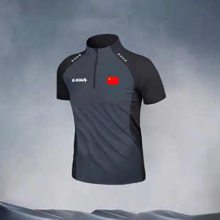 夏季训练服男长袖速干衣体育生田径运动服t恤上衣跑步骑行健身服