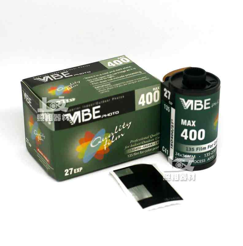27张 VIBE MAX 已除碳C41电影卷 ISO400 135彩色胶卷 2025年6月怎么样,好用不?