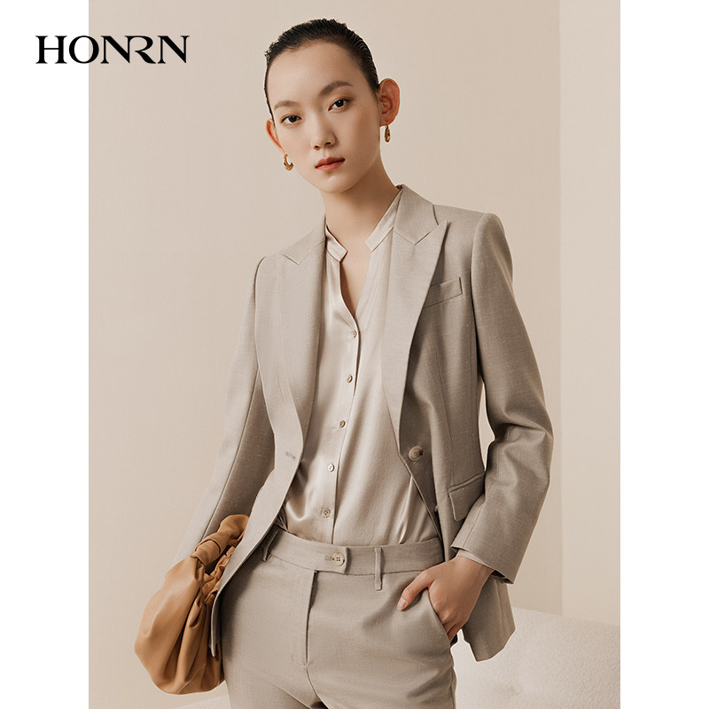 HONRN/红人休闲时尚修身显瘦西服