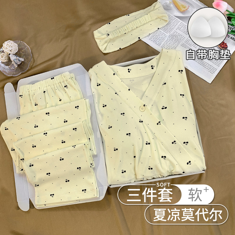 莫代爾月子服贈發帶，舒適哺乳