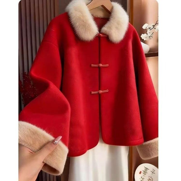 高级感新中式国风外套2025年冬季新款今年流行爆款复古唐装上衣女,女装/女士精品,短外套,淘宝优惠券,粉丝福利购,淘宝优惠卷