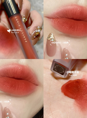 完美日记天鹅绒丝绒唇釉V13显白雾面哑光带细闪V24口红女V25新品