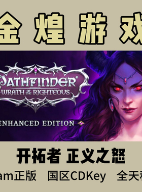 Steam正版CDK 开拓者正义之怒Pathfinder Wrath of the Righteous
