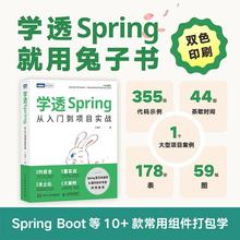 【书】学透Spring 从入门到项目实战 开发Web应用SpringBoot编程入门零基础自学计算机应用基础教程人民邮电出版社书籍