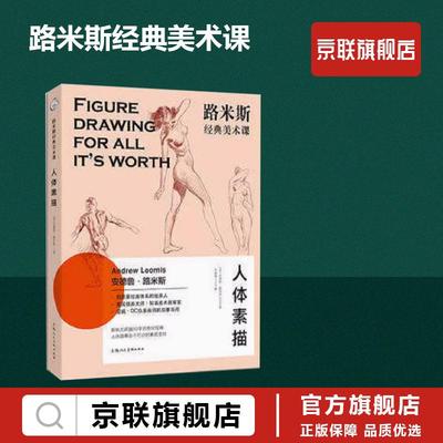 【书】路米斯经典美术课人体素描 伯里曼绘画体系继承人安德鲁路米斯技法亲授 100幅大师手绘图例教你画好人体书籍