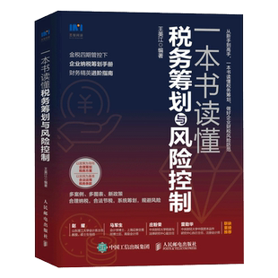 王美江著纳税筹划企业财税合理纳税节税 一本书读懂税务筹划与风险控制 企业并购与重组纳税筹划企业转让定价纳税筹划 书