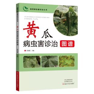 【书】黄瓜病虫害诊治图谱 周海霞 黄瓜病害防治教程种黄瓜的书 大棚蔬菜种植技术大全书籍棚室黄瓜育苗管理教程 无土栽培书籍
