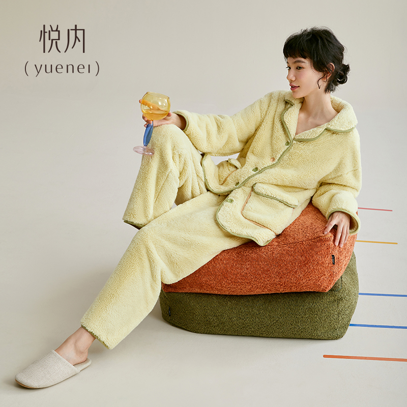 【商场同款】悦内睡衣女士法兰绒