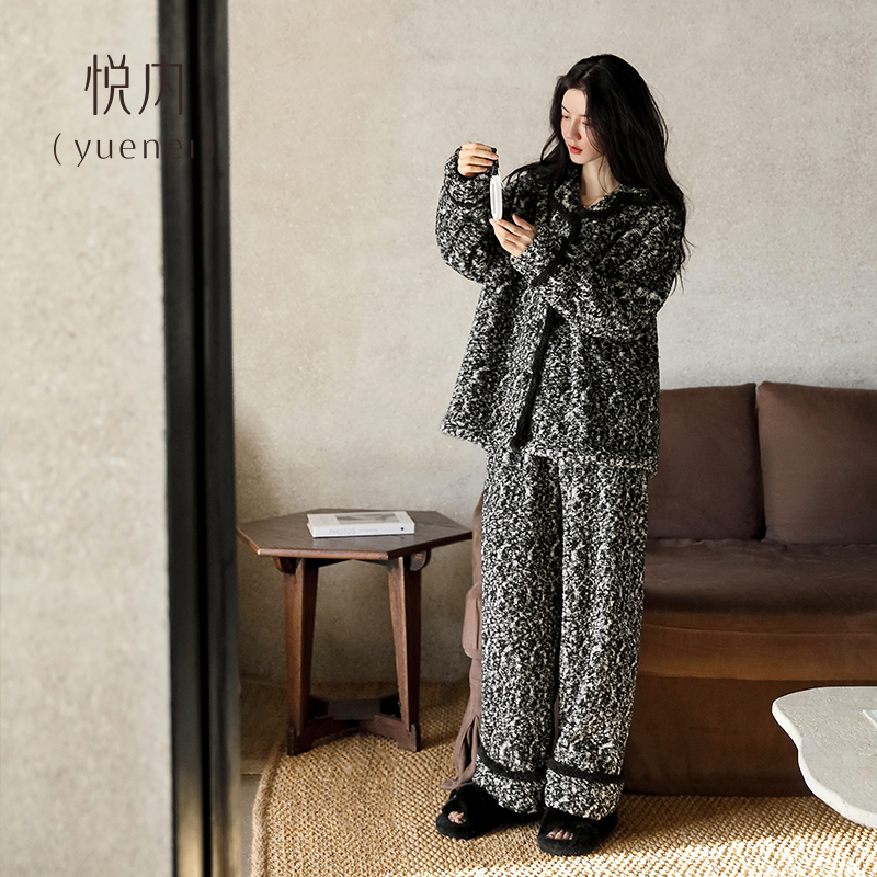 【商场同款】悦内女士法兰绒睡衣