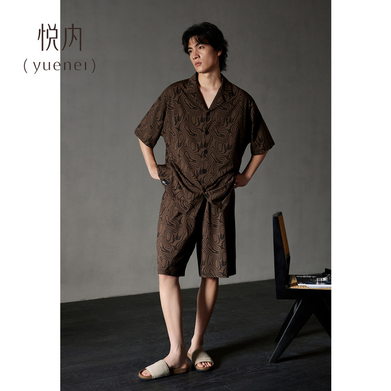【商场同款】悦内男士纯棉睡衣图片
