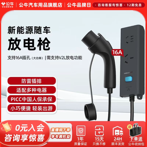 公牛新能源放电枪比亚迪