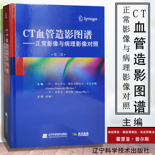 CT血管造影图谱 正常影像与病理影像对照 第二2版 陆骊工 主译 超声影像医学书籍CT血管造影图像 辽宁科学技术出版社9787559120304