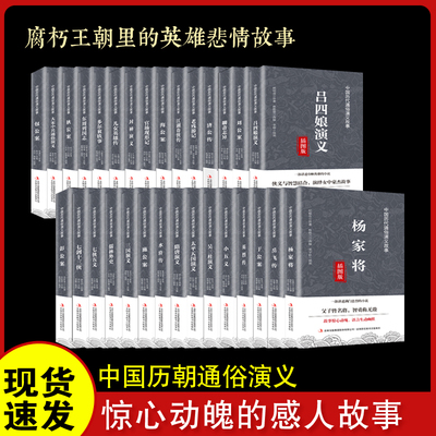 30册岳飞传封神演义官场现形记包公案聊斋志异三国隋唐儒林外史太平天国演义杨家将江湖奇侠传吕四娘演义施公案刘公案彭公案岳飞传