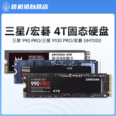 Samsung/三星 990/9100 PRO 4T【整机升级加装】 宏碁GM7000 4T