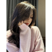 Sorrytin轻得像团云 华夫格织机钩边羊绒开衫 却藏着惊人 御寒力