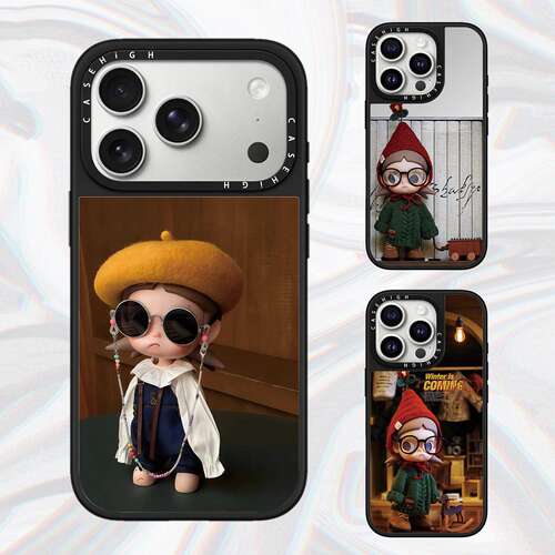 磁吸MagSafe秋冬毛衣装嘎姐适用iphone18pro手机壳18promax苹果17镜面保护套16plus复古15少女14pro时尚max
