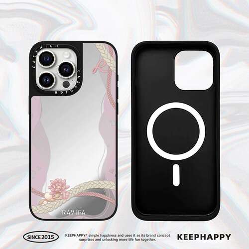 磁吸MagSafe泰国珠宝RAVIPA小象适用iphone18pro手机壳18promax苹果17plus镜面保护套16小众15时尚1412/11