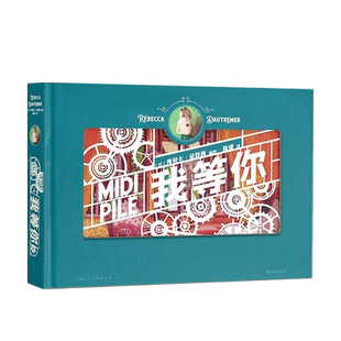赠PVC包装盒 我等你纸雕书 抚慰都市心灵的暖心童话告白圣诞元旦春节生日礼物 我等你绘本绘本天后海贝卡细腻创作 童话故事立体书