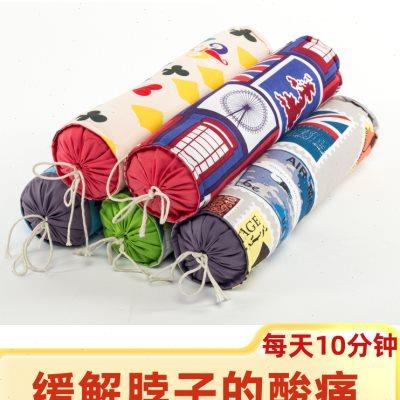 颈枕全棉糖果枕头颈椎枕圆柱枕头护颈椎助睡眠荞麦壳茶叶睡觉专用