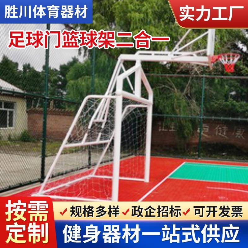足球门篮球架二合一多功能组合训练器材足球门篮球架厂家