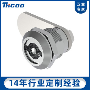 斯科A6203三角锁 配电柜门锁 果皮垃圾箱锁 工业机柜转舌锁信箱锁