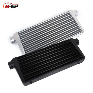 汽车铝制管式 进气冷却器 中冷散热器600x300x76mm通用涡轮增压改装