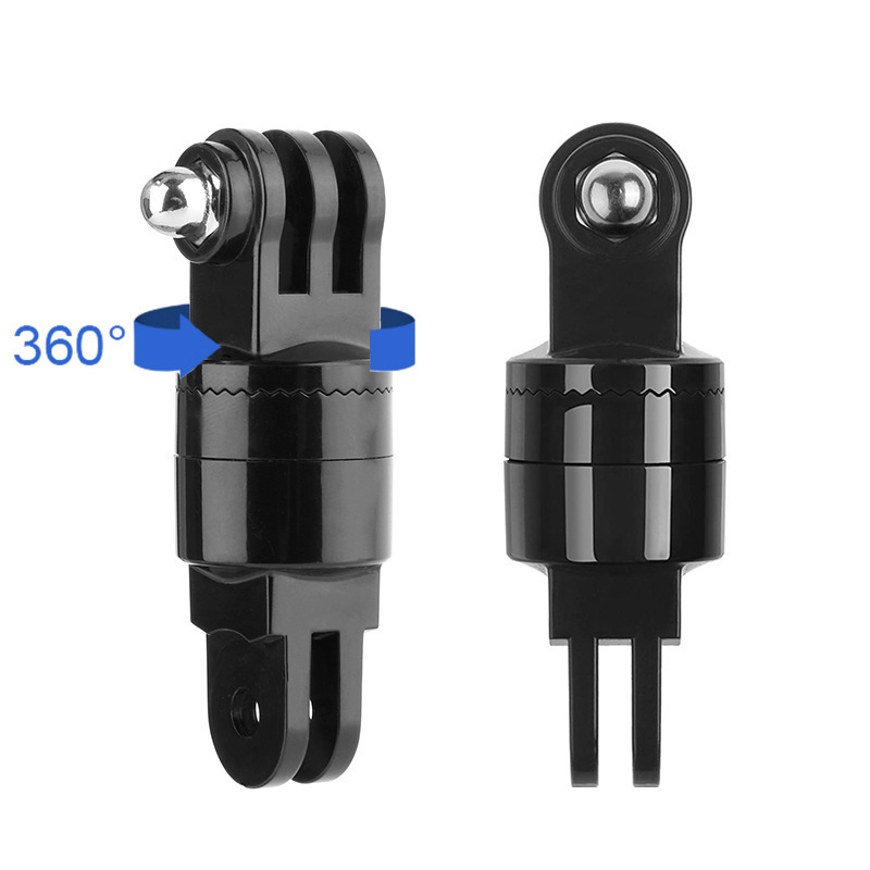 GoPro运动相机配件360度转轴转接