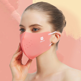 防紫外线口罩户外骑行防晒女款面罩3d立体防蹭妆高颜值潮男可水洗