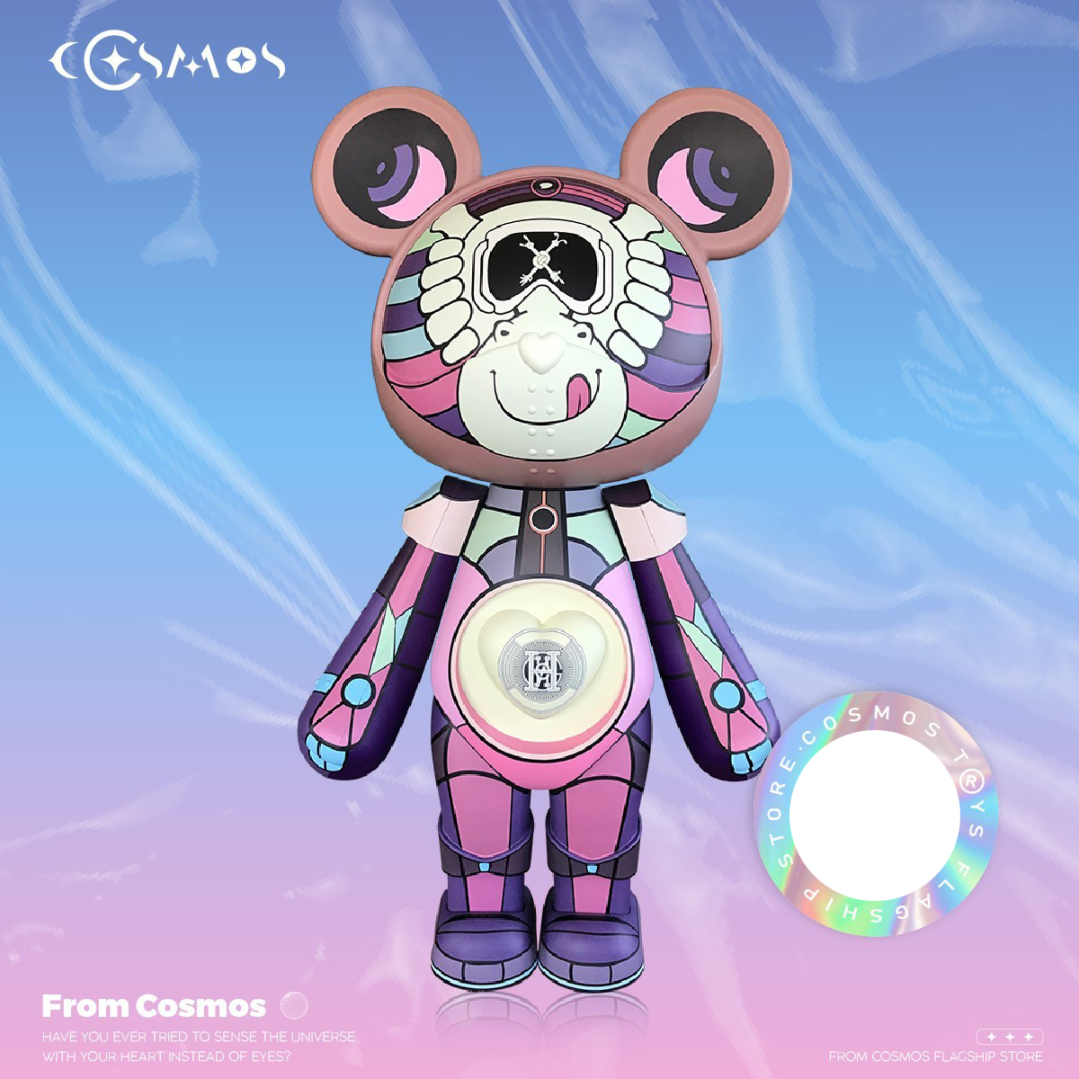 星际熊国潮艺术潮玩手办