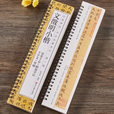文徵明小楷千字文琴赋草堂十志醉翁亭记文征明硬笔毛笔书法字帖书法成人学生初学入门经典碑帖全文原大版墨迹本近距离临摹字卡