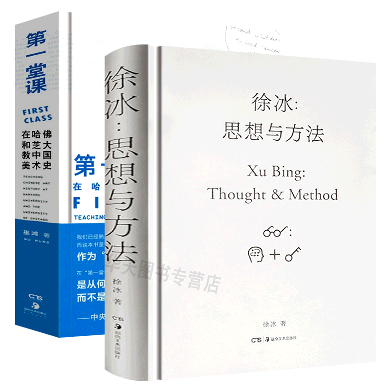 【精装全2册790页】徐冰:思想与方法+第一堂课:在哈佛和芝大教中国美术史中国现当代美术艺术理论史巫鸿徐冰课程讲稿绘画研究价值