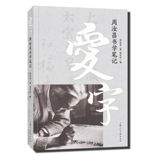 爱字 周汝昌书学笔记 大量当代国学大家周汝昌先生探究中国书法之道文章中国文化研究文献参考
