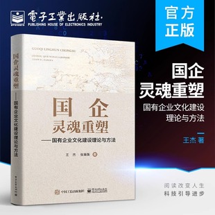 国企灵魂重塑-国有企业文化建设理论与方法 王杰 国有企业文化建设 电子工业出版社 凤凰新华书店旗舰店正版书籍