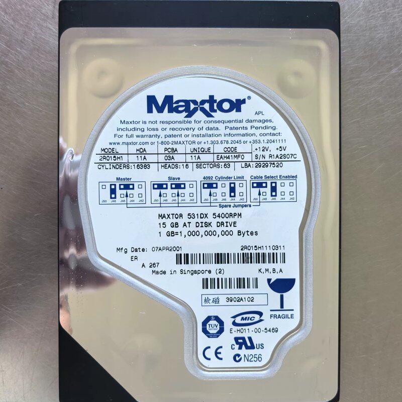 可维修迈拓 15G IDE硬盘 工控机硬盘 使用正常 不议价议价