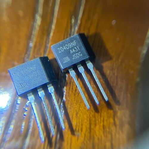 可维修ZO409NF Z0409MF TO-202 600V议价