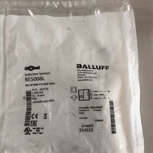 可维修3个巴鲁夫BES008L BESM18MI-PSC80B-S议价