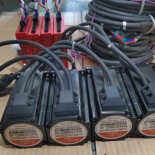 可维修研控57闭环步进套装 YK257EC80EZ1+ESD250议价