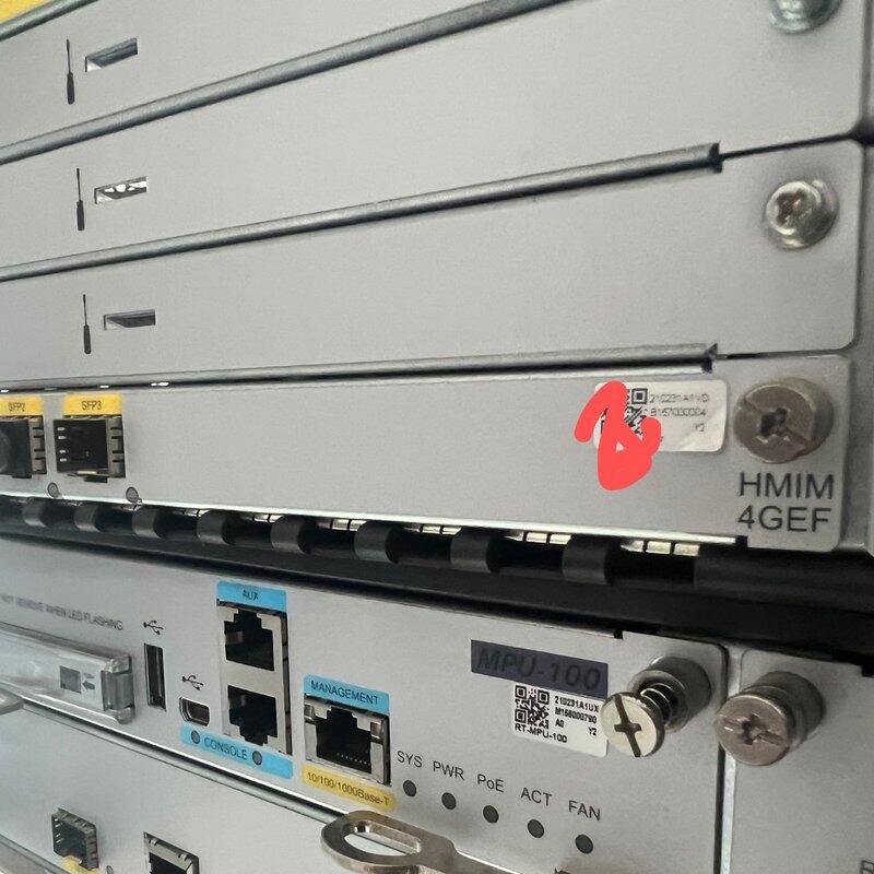可维修H3C华三RT-HMIM-4GEF 四端口千兆光接口扩展模块议价