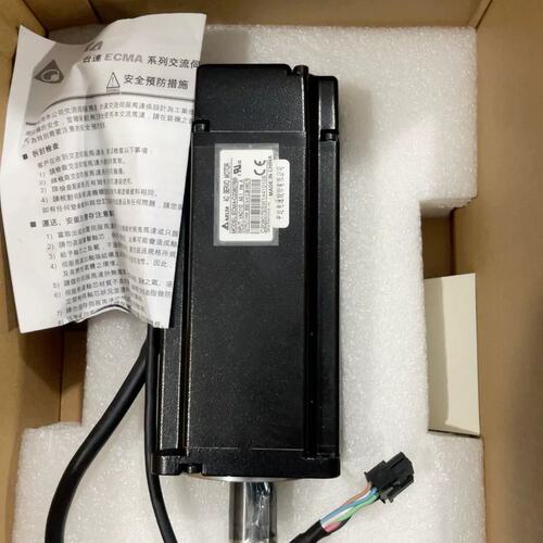 可维修台达750w刹车电机ECMA一C20807SS，4，图片议价
