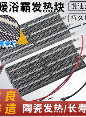 浴霸PTC陶瓷发热片块取暖电暖器加热模块集成吊顶浴霸暖风机配件