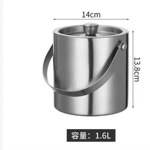 不锈钢冰桶高颜值酒吧KTV香槟商用啤酒红酒家用创意小冰块桶用品