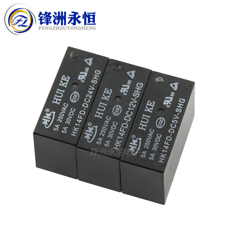 HK14FD-HK14FH-DC5V-DC12V-DC24V-SHG 汇科继电器 8脚5A16A