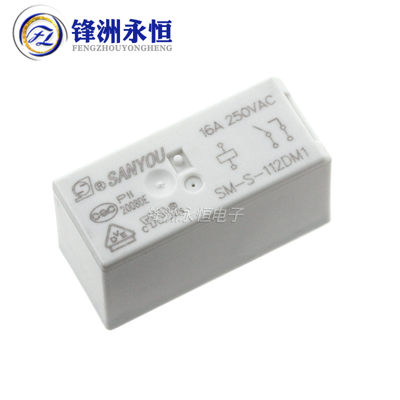 SM-S-112/105/124DM1 SM-S-112DM1 三友继电器 6脚16A250VAC 115F