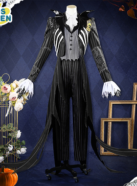 cosonsen 扭曲仙境 万圣节活动 Skully cosplay服装